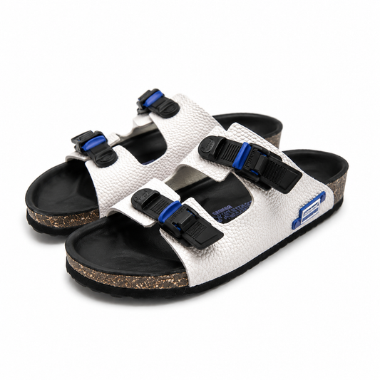 birkenstock Sandale Blanc