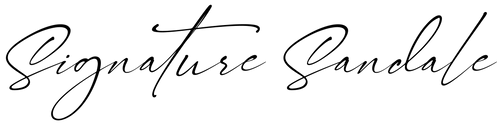 Signature sandale